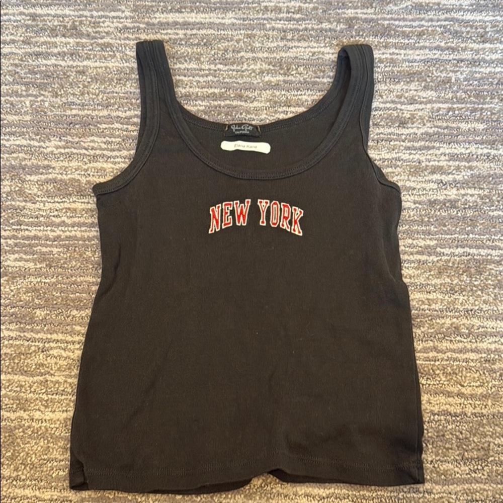 Brandy Melville New York black tank top